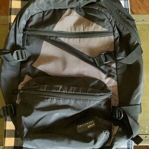 Adidas Black and Gray Backpack with Durable Design